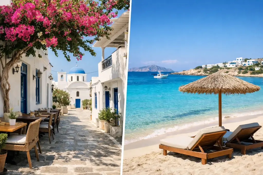 Town Center or Beachfront Stay in Koufonisia?