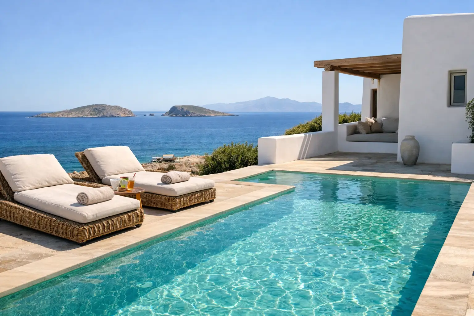 Are Private Pools Worth It for a Koufonisia Stay?