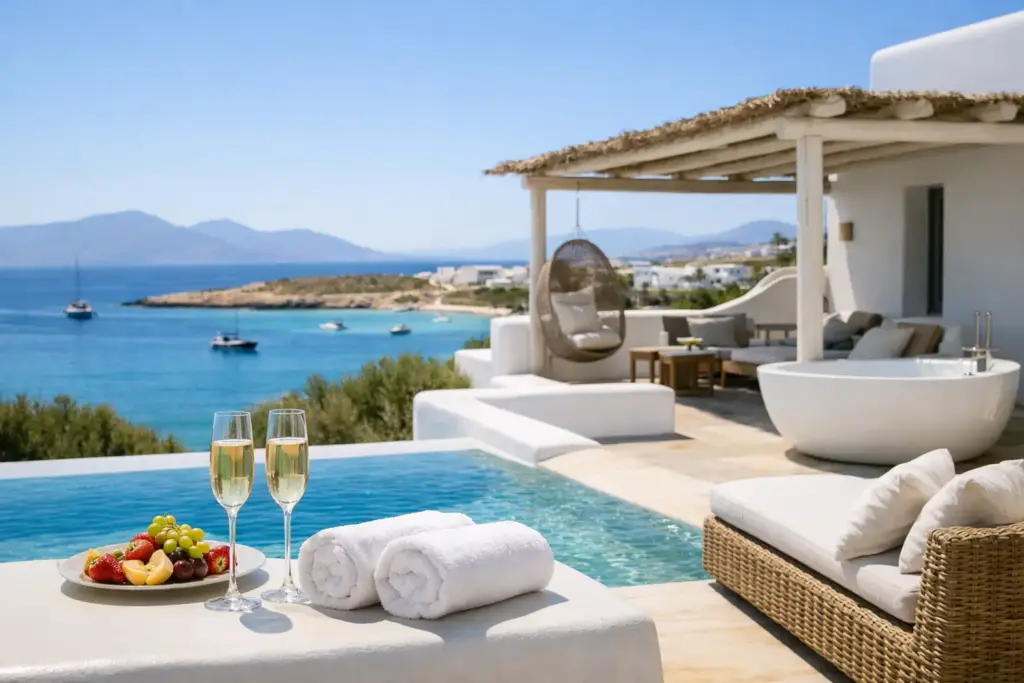 Best Honeymoon Suites in Koufonisia