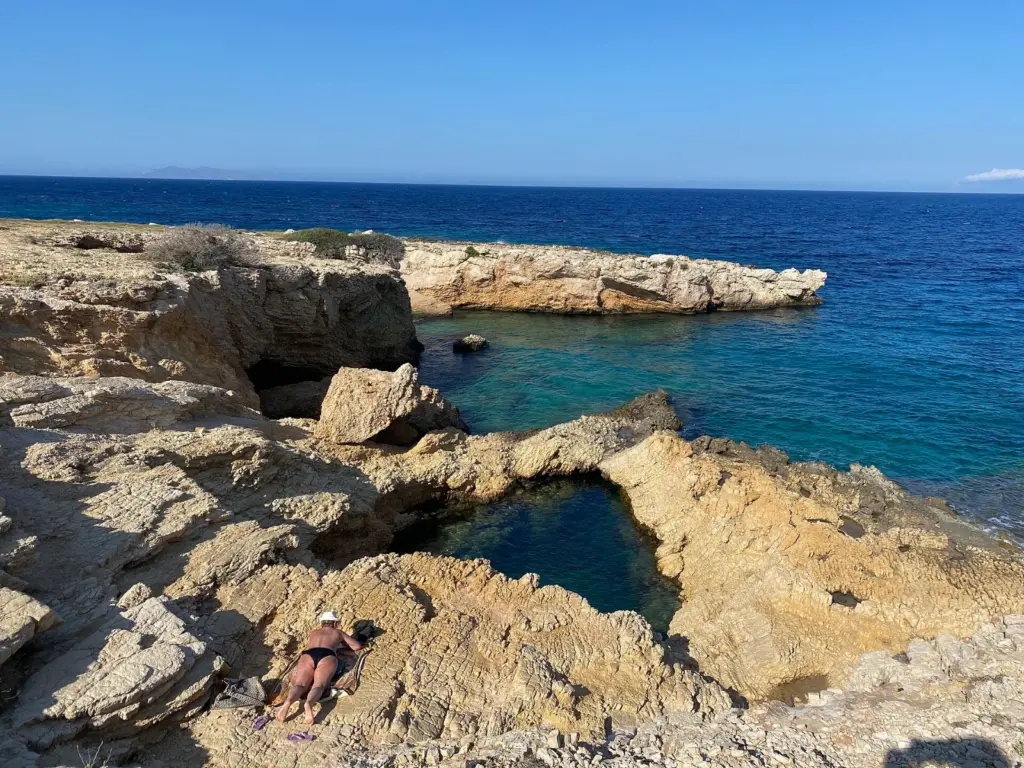 Devil's Eye coast, Koufonisia