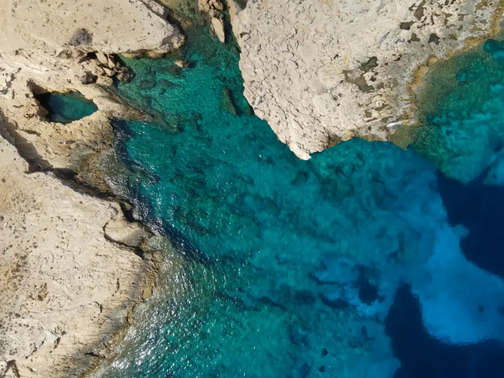 Pisina natural rock pool, Koufonisia